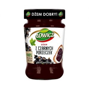 Dżem Czarna Porzeczka 280g Łowicz