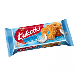 Łakotki Kokosowe 168g San