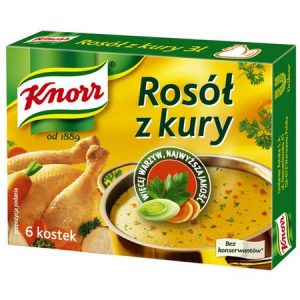 Kostka rosołowa 60 g.(rosół z kury 6 kostek)