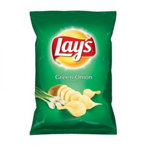 Lay’s Chipsy ziemniacz. o smaku  zielonej cebulki 130g.