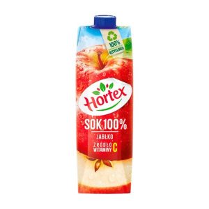 Sok Jabłkowy 1L Hortex karton – zawiera 12szt.