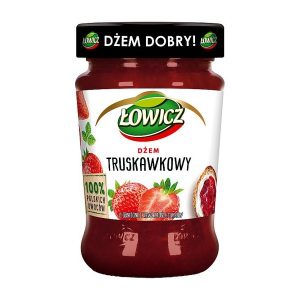 Dżem Truskawkowy 280g Łowicz ,,