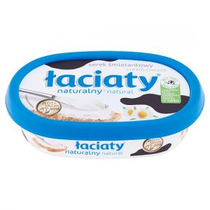 Serek Śmietankowy Łaciaty 135g naturalny