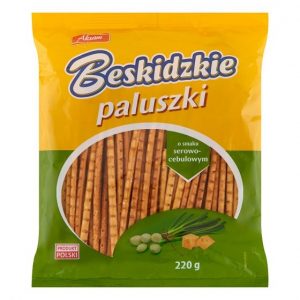 Paluszki Beskidzkie serowo-cebulowe 220g