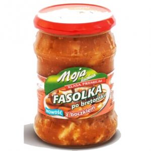 Fasolka po Bretońsku z Boczkiem 500 g Yabra