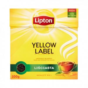 Herbata Lipton liściasta  Czarna 100g