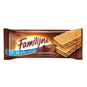 Wafle Familijne Kakaowe 180 g.,