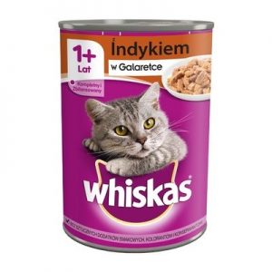 WHISKAS Indyk w galaretce 400g