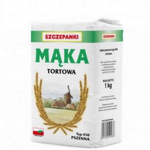 Mąka Tortowa Szczepanki 1kg typ 450