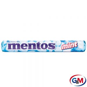 MENTOS MINT Cukierki do żucia 38 g