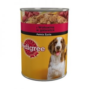 PEDIGREE z wołowiną w galaretce 400g