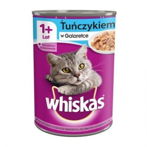 WHISKAS Tuńczyk w galaretce 400g