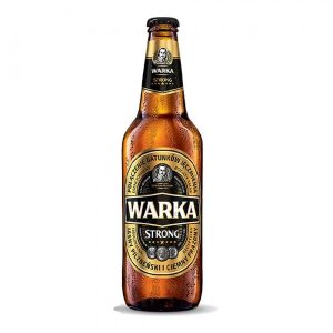 Piwo Warka Strong 0,5 l but. zwr.  