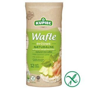 Wafle Ryżowe Naturalne  120g Kupiec