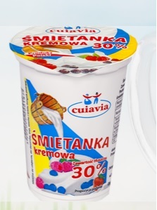 Śmietanka 30 % kubek 200 g Cuiavia