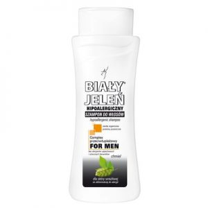 Biały Jeleń For Men, szampon do włosów z ekstraktem z chmielu, 300ml