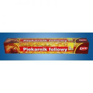 Piekarnik foliowy – rękaw w kartoniku, Lux 3m