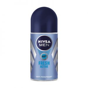 Nivea For Men Fresh Active, dezodorant, roll-on 50ml-męski (kulka)