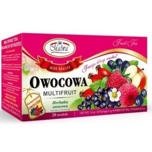 Herbata Owocowa Aromatyzowana 20 torebek Malwa