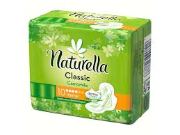 Naturella Classic Normal Plus, podpaski higieniczne ze skrzydełkami, 10 sztuk