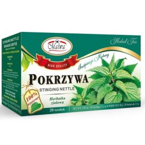 Herbata Ziołowa  Pokrzywa  20 torebek Malwa