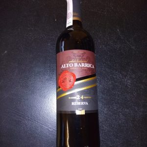 Wino Alto Barrica Dry GRAN RESERVA  0,75L 12,5% czerwone wytrawne (Hiszpania)