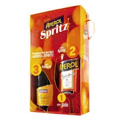 Wino musujące Spritz duopack Maschio Pros. mus.b.wytr. 0,75L + Aperitivo VC 11% 0,7L