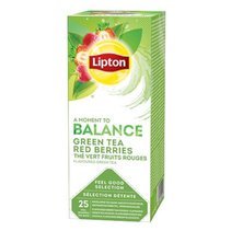 Herbata Lipton Green Tea Red Berries ( 25 torebek)