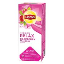 Herbata  Lipton Raspberry  ( 25 torebek)