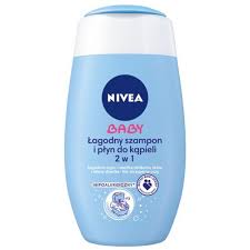 Nivea Baby Łagodny Szampon i Żel do kąpieli dla dzieci 2w1 200ml