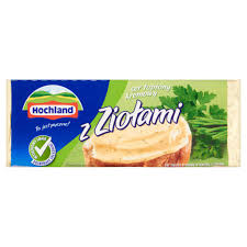 Hochland Serek Topiony Kremowy z  Ziołami 90g.