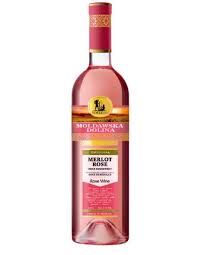 Wino Moldawska Dolina Semi Sweet Merlot Rose 0,75L 12,5%