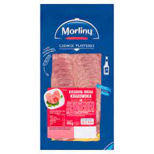 Kiełbasa Krakowska 2 x 80g ( Plastry ) Morliny