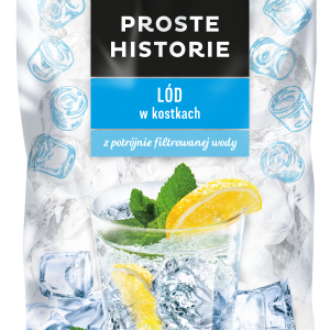 Lód w kostkach 1kg (op.10 szt.) (Proste Historie)