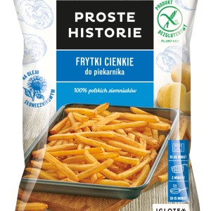 Frytki cienkie do piekarnika 750g (Proste Historie)