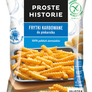 Frytki karbowane do piekarnika 750 g (Proste Historie)