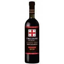 Wino Tbilisuri Red Semi  Sweet  Czerwone Półsłodkie  0,75L 11,5%  (Gruzja)