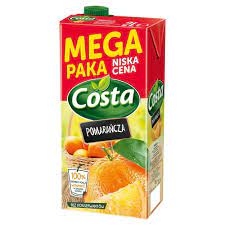 Costa  Napój  Pomarańcza 2L