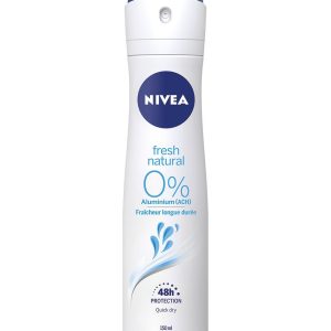 Dezodorant  Nivea fresh natural 0% Soli aluminium 150 ml.(Damski)  