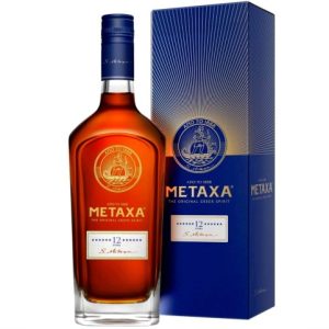 Brandy Metaxa  12*  0,7L  40%  but +  Kartonik  