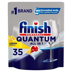 FINISH  Kapsułki  do zmywarki QUANTUM ALL IN 1,  35  sztuk  