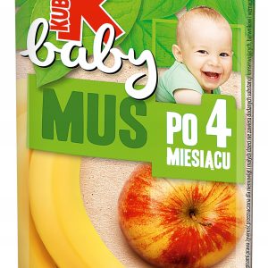 Kubuś BABY   Mus 100%  jabłko.banan  100g saszetka