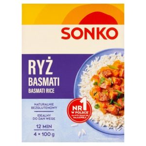 Ryż Basmati 4 x 100g  SONKO  