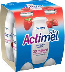 Actimel  Napój Mleczny Truskawka  4 *100g.  