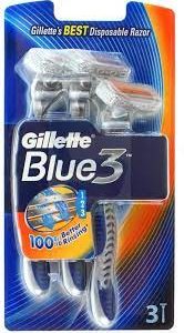 Maszynki do Golenia  GILLETTE BLUE 3 BLISTER 3 szt. P&G  