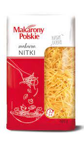 Makaron  Nitki 400g. Makarony Polskie  