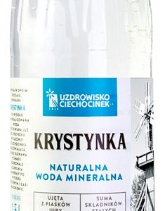 Woda  Krystynka Mineralna 1,5 L Gazowana  (Ciechocinek)  Towar nie podlega wysyłce