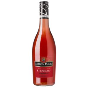 Wino MOGEN DAVID Strawberry 0,75L różowe półsłodkie 10%  