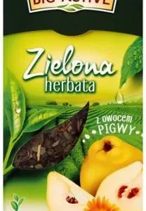 Herbata Herbapol  liściasta  Zielona z  Pigwą Big-Active 100g  