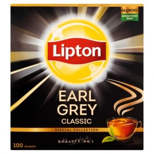 Herbata Earl Grey   (92-100   torebek ) Lipton  